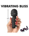 Bang! Bang! 10X Mini Silicone Wand - Black - Image 5
