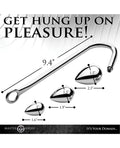 Master Series Master Series Anal Hook Trainer w/3 Plugs - Silver - Image 4