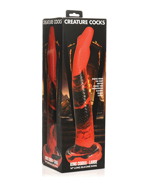 Creature Cocks Creature Cocks King Cobra Large Silicone Dildo