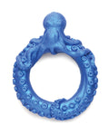 Creature Cocks Creature Cocks Poseidon's Octo Silicone Cock Ring - Blue - Image 2