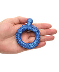 Creature Cocks Creature Cocks Poseidon's Octo Silicone Cock Ring - Blue - Image 3
