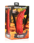 Creature Cocks Creature Cocks King Scorpion Silicone Dildo - Red