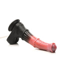 Creature Cocks Creature Cocks Centaur Explosion Squirting Silicone Dildo - Black/Peach - Image 3