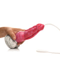 Creature Cocks Creature Cocks Resurrector Phoenix Squirting Silicone Dildo - Red/White - Image 4