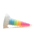 Creature Cocks Creature Cocks Uni Glow in the Dark Silicone Dildo - Rainbow - Image 4
