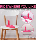 Inmi Inmi Spin N' Grind Rotating & Vibrating Silicone Grinder - Pink - Image 3