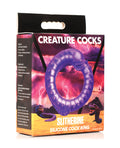 Creature Cocks Creature Cocks Slitherine Silicone Cock Ring - Purple - Image 3