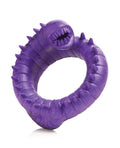 Creature Cocks Creature Cocks Slitherine Silicone Cock Ring - Purple - Image 4