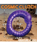 Creature Cocks Creature Cocks Slitherine Silicone Cock Ring - Purple - Image 5