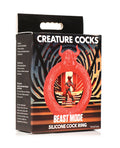Creature Cocks Creature Cocks Beast Mode Silicone Cock Ring - Red