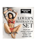 Bedroom Bliss Bedroom Bliss Lover's Restraint Set - Black