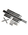 Master Series Master Series Tied Temptress Thigh Harness w/Hog Tie Connector - Black - Image 3