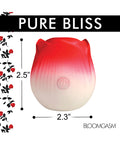 Bloomgasm Bloomgasm Pulsing Petals Throbbing Rose Stimulator - Red - Image 4