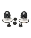 Size Matters Size Matters 10X Rotating Silicone Nipple Suckers w/4 Attachments - Black - Image 3