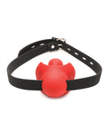 Master Series Master Series Gag Order Extreme Silicone Ball Gage - Red/Black - Image 2