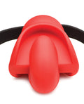 Master Series Master Series Gag Order Extreme Silicone Ball Gage - Red/Black - Image 5