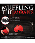 Master Series Master Series Gag Order Extreme Silicone Ball Gage - Red/Black - Image 4