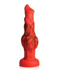 Creature Cocks Creature Cocks Fire Hound Silicone Dildo - Large Red - Image 2