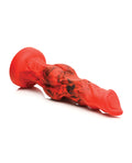 Creature Cocks Creature Cocks Fire Hound Silicone Dildo - Large Red - Image 4
