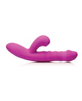 Bang! Bang! Thrusting & Sucking Rabbit Vibrator - Purple - Image 2