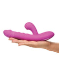 Bang! Bang! Thrusting & Sucking Rabbit Vibrator - Purple - Image 4