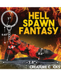 Creature Cocks Creature Cocks Fire Demon Keychain - Red/Black - Image 4