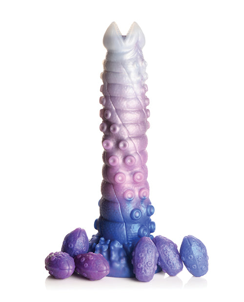 Creature Cocks Creature Cocks Tenta-Queen Ovipositor Silicone Dildo w/Eggs - Multi Color