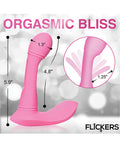 Inmi Inmi G-Flick Flicking G-Spot Vibrator w/Remote - Pink - Image 5