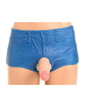 Strap U Strap U Booty Shorts 6" Silicone Dildo Strap-On Harness - Medium - Image 5
