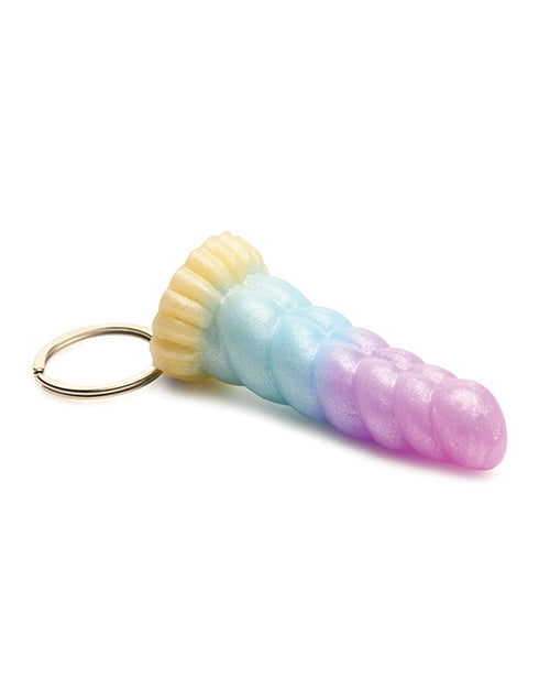 Creature Cocks Creature Cocks Mystique Unicorn Silicone Key Chain - Multi Color