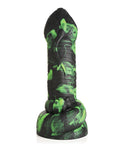Creature Cocks Creature Cocks Python Silicone Dildo - Black/Green - Image 3