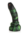 Creature Cocks Creature Cocks Python Silicone Dildo - Black/Green - Image 4