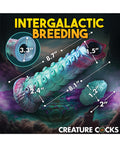 Creature Cocks Creature Cocks Galactic Breeder Ovipositor Silicone Dildo w/Eggs - Multi Color - Image 5