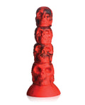 Creature Cocks Creature Cocks Doom Silicone Dildo - Red/Black - Image 3