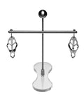 Master Series Master Series Tower of Pain Nipple Clamps - Silver - Image 2