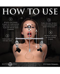 Master Series Master Series Tower of Pain Nipple Clamps - Silver - Image 3