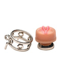 Master Series Master Series Pussy Boy Metal Chastity Cage - Image 4