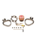 Master Series Master Series Pussy Boy Metal Chastity Cage - Image 5