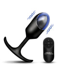 Heavy Hitters Heavy Hitters - Vibrating Weighted Silicone Anal Plug - Extra Large - Image 4