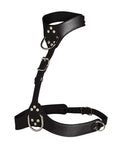 Master Series Vixen Female Chest Harness - Black - Image 2