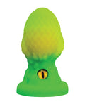 Creature Cocks Creature Cocks - Eye of the Dragon Silicone Butt Plug - Green - Image 3