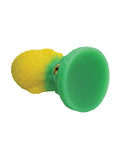 Creature Cocks Creature Cocks - Eye of the Dragon Silicone Butt Plug - Green - Image 5