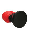 Creature Cocks Creature Cocks - Eye of the Dragon Silicone Butt Plug - Red - Image 5