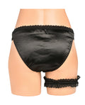 Bedroom Bliss Bedroom Bliss Jolie Strap-On Panty Harness & Garter - Medium - Image 4