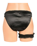 Bedroom Bliss Bedroom Bliss Jolie Strap-On Panty Harness & Garter - Small - Image 4