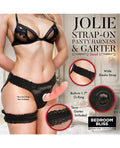 Bedroom Bliss Bedroom Bliss Jolie Strap-On Panty Harness & Garter - Small - Image 5