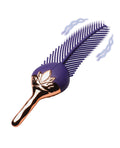 Master Series Master Series The Tickler Vibrating Silicone Feather Tickler - Image 3