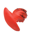 Creature Cocks Creature Cocks Dragonspawn Silicone Butt Plug Medium - Black/Red - Image 4