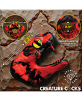 Creature Cocks Creature Cocks Master Cobra Silicone Cock Ring - Red - Image 3