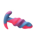 Creature Cocks Creature Cocks - Unicorn Swirl Silicone Butt Plug - Small - Image 3